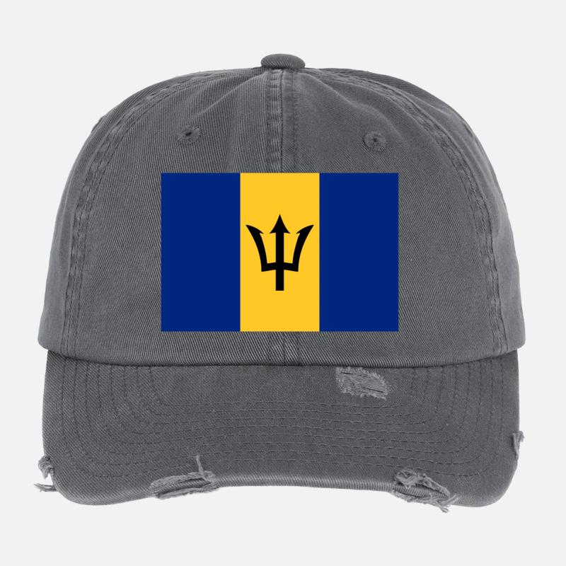 Barbados Flexfit Vintage Destroyed Cap