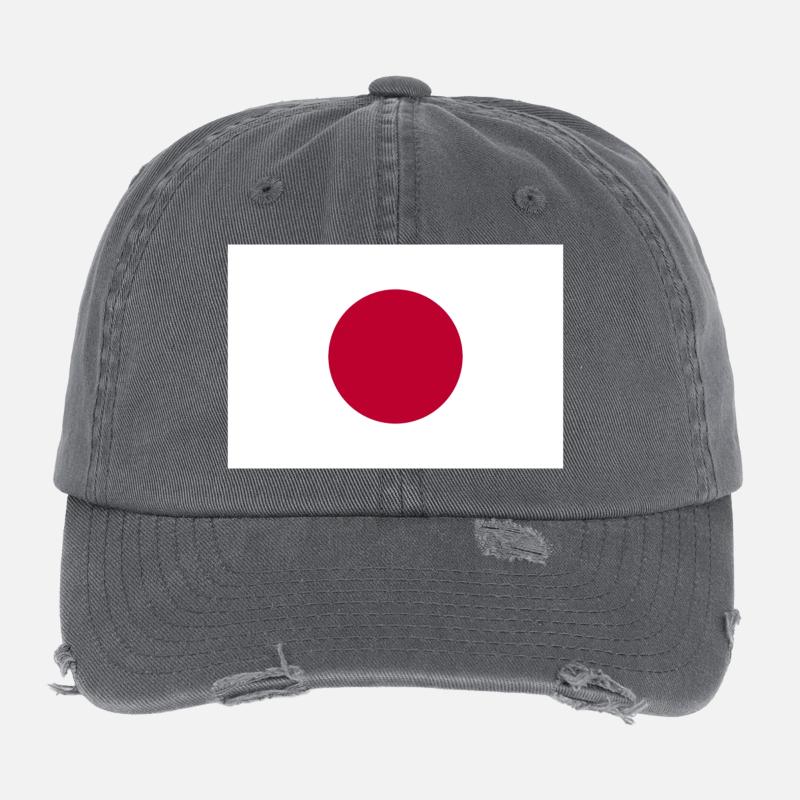 Japan Flexfit Vintage Destroyed Cap