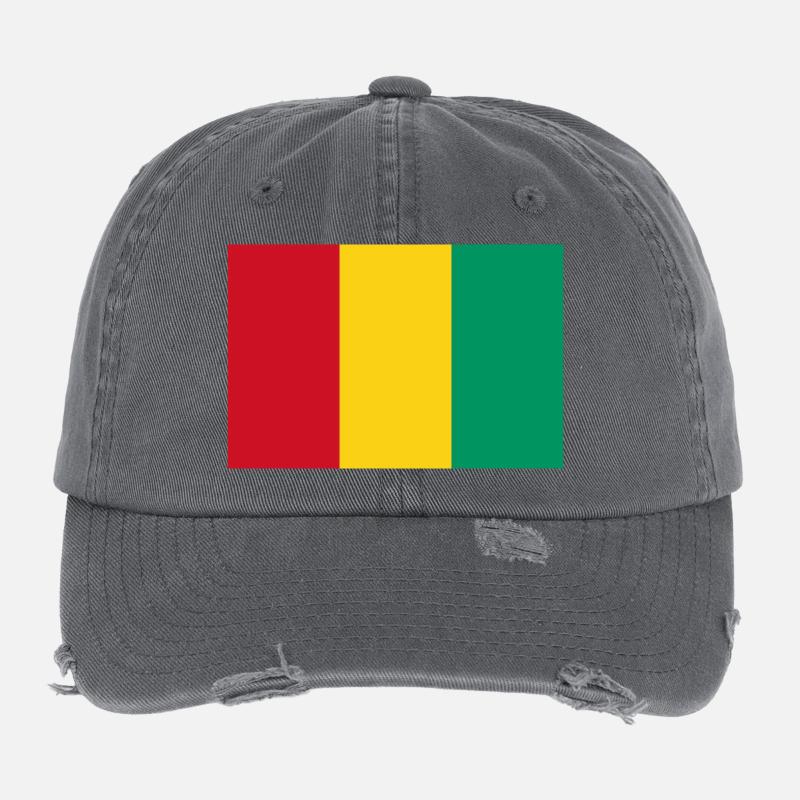 Guinée Casquette vintage effet usé Flexfit