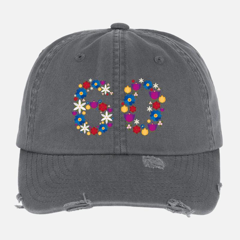Flowers 60 Flexfit Vintage Destroyed Cap
