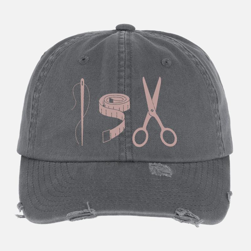 Cosplay Tools Flexfit Vintage Destroyed Cap