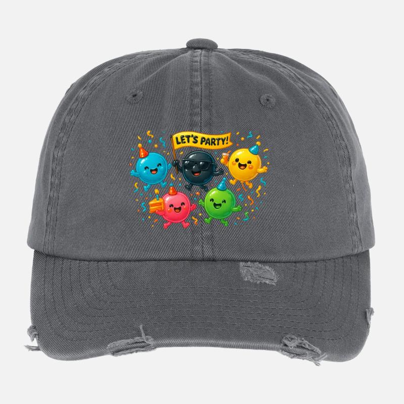 Escouade de ballons Casquette vintage effet usé Flexfit