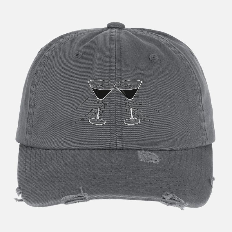 Toast 2 Casquette vintage effet usé Flexfit