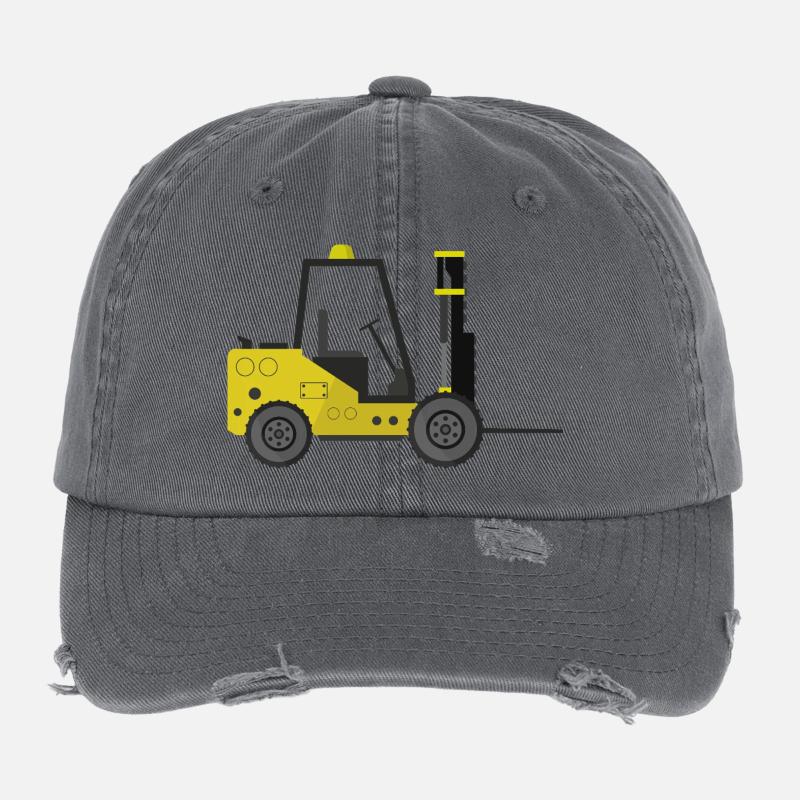 Chariot élévateur Casquette vintage effet usé Flexfit