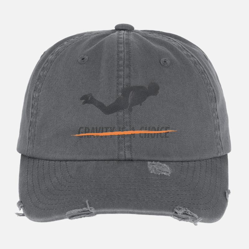 Plongez dans la gravité : un choix Casquette vintage effet usé Flexfit