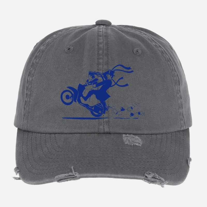 SERBSKI KVASS Casquette vintage effet usé Flexfit