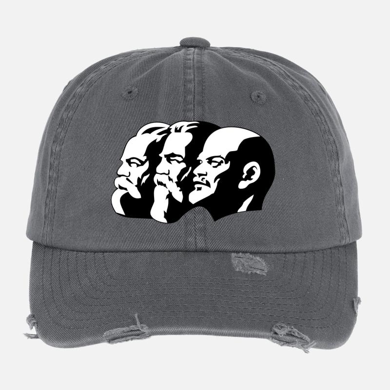 capitalisme Casquette vintage effet usé Flexfit