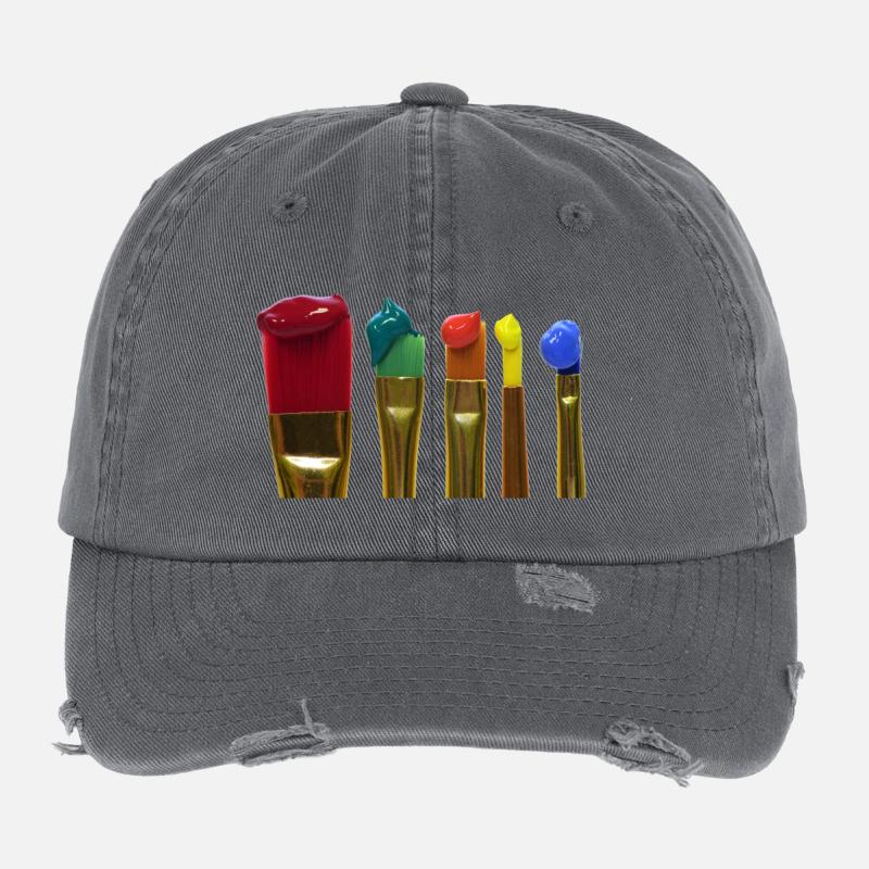 brush Flexfit Vintage Destroyed Cap