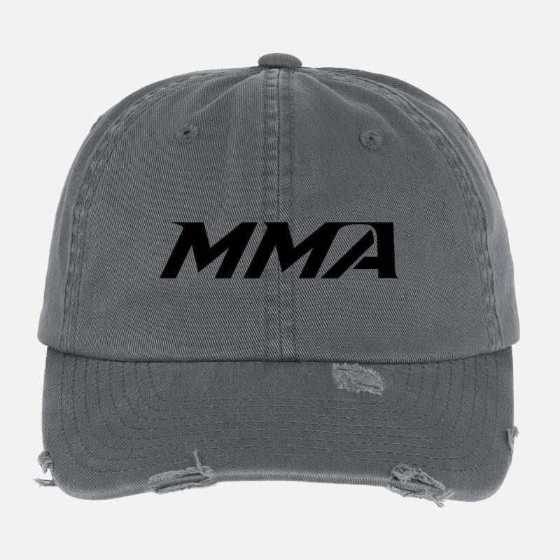 MMA  Flexfit Vintage Destroyed Cap