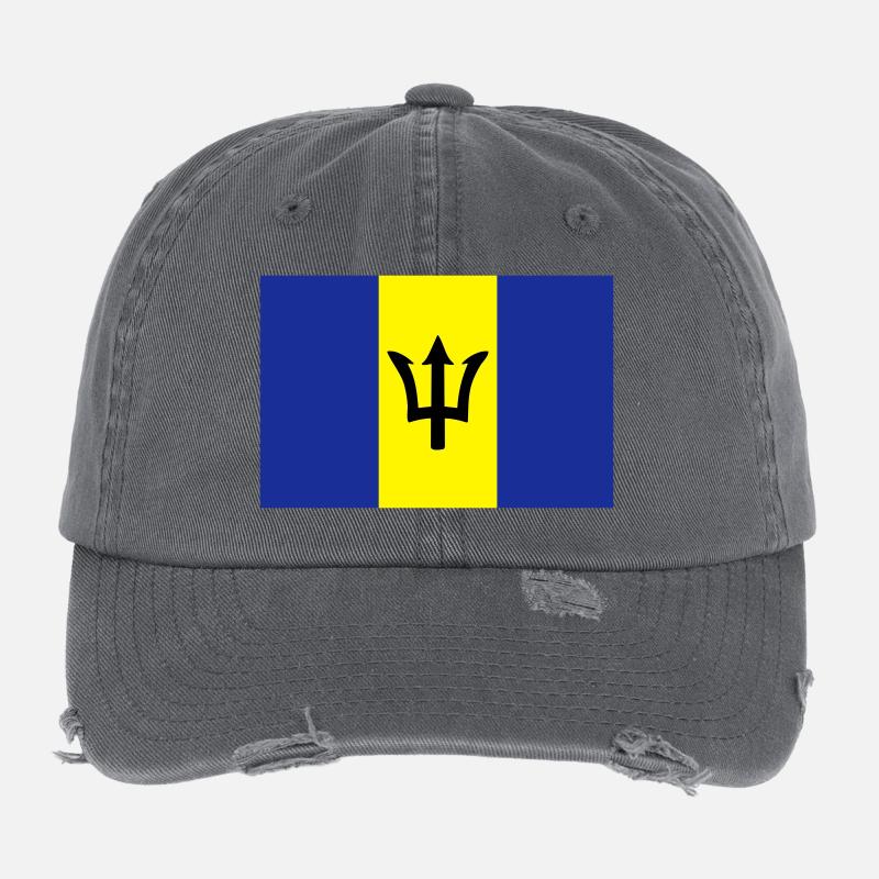 barbados Flexfit Vintage Destroyed Cap
