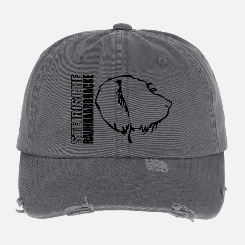 STEIRIC RAUHHAARBRACKE PROFILE Flexfit Vintage Destroyed Cap
