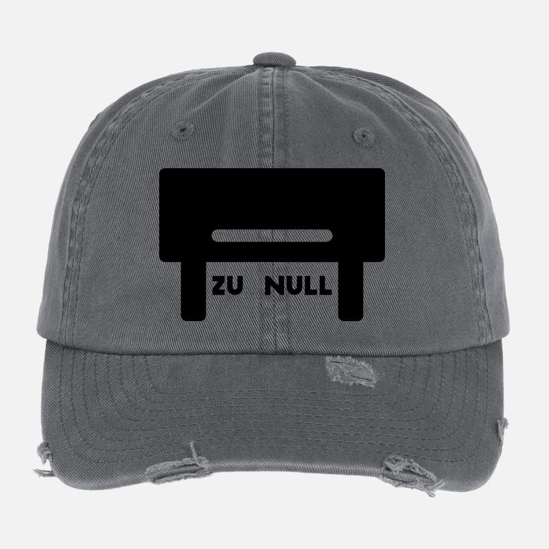 fouseball kicker Flexfit Vintage Destroyed Cap