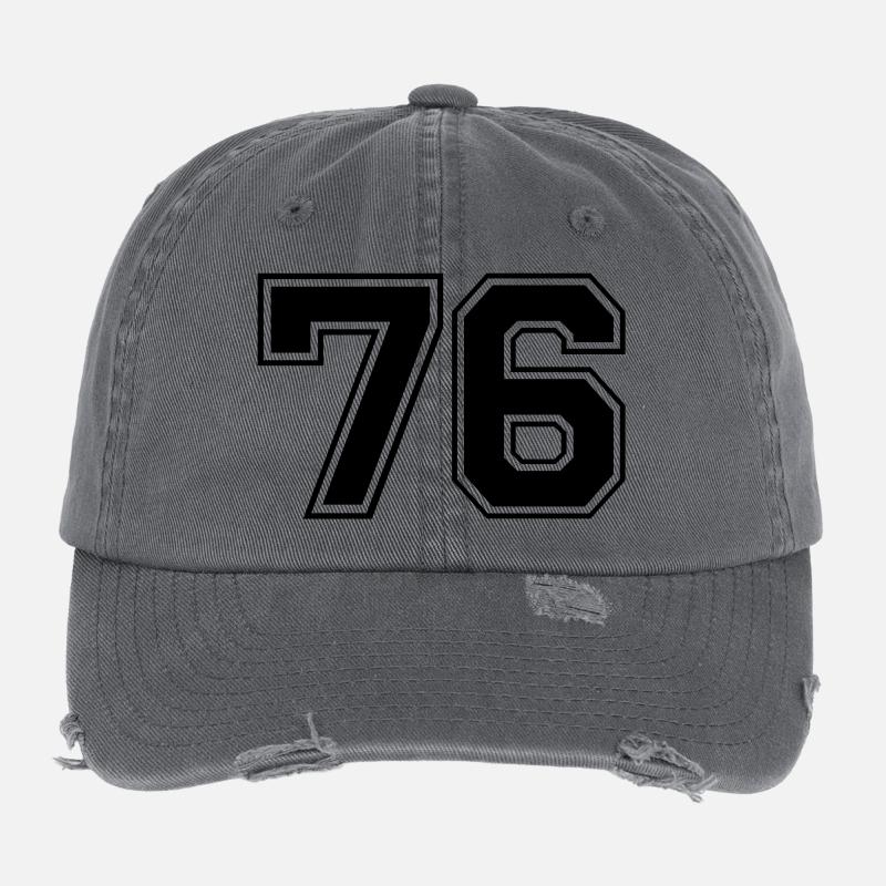 76 Casquette vintage effet usé Flexfit