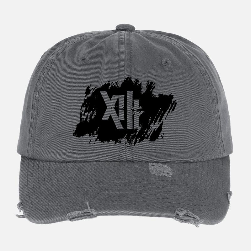 13 # 2 Flexfit Vintage Destroyed Cap