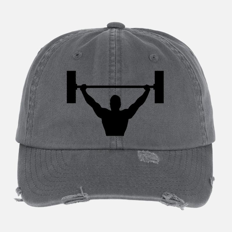 musculation Casquette vintage effet usé Flexfit