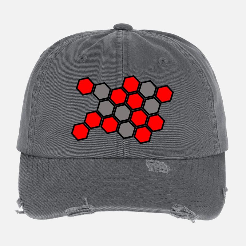 HONEYCOMBS Flexfit Vintage Destroyed Cap