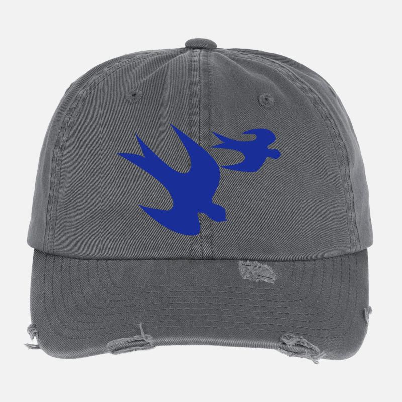 Bluebird Flexfit Vintage Destroyed Cap