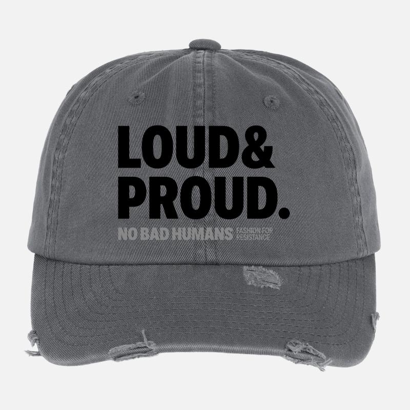 Loud&Proud Flexfit Vintage Destroyed Cap