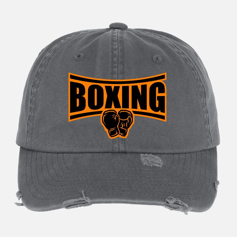 Boîtes de boxe Casquette vintage effet usé Flexfit