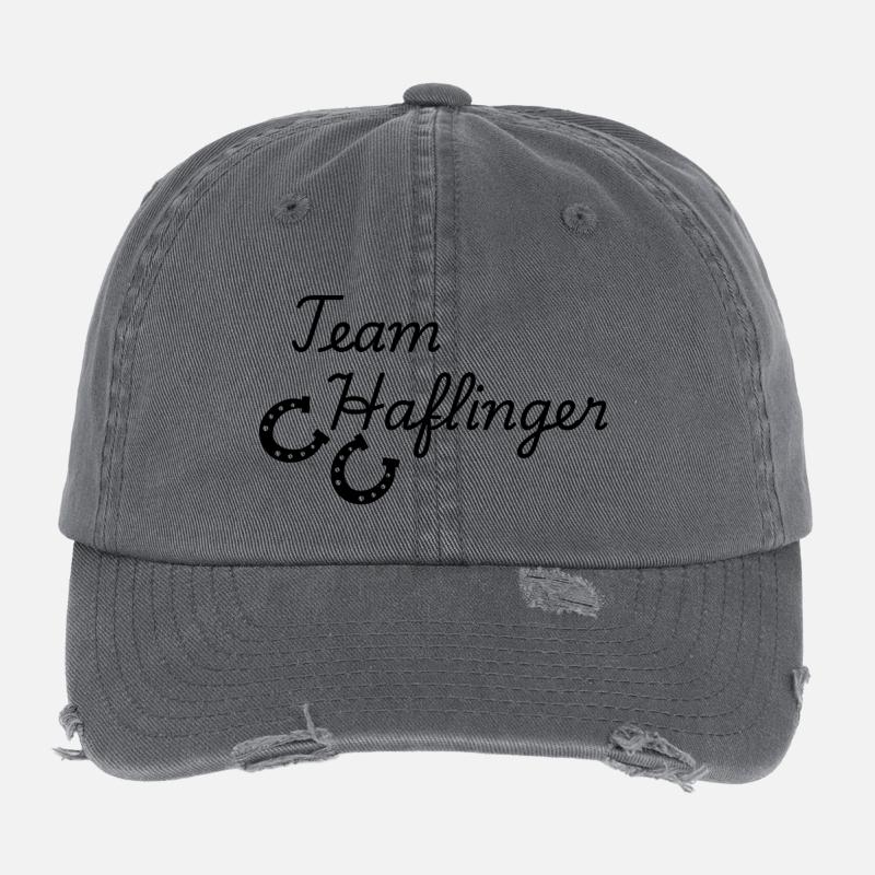 Team Haflinger Flexfit Vintage Destroyed Cap