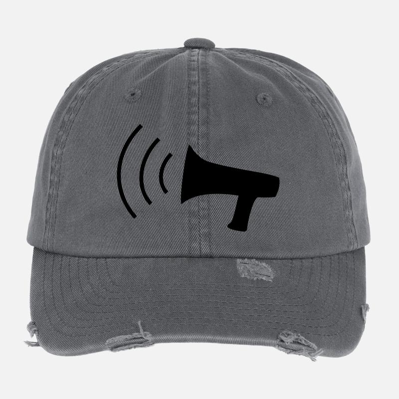 Megaphon Flexfit Vintage Destroyed Cap