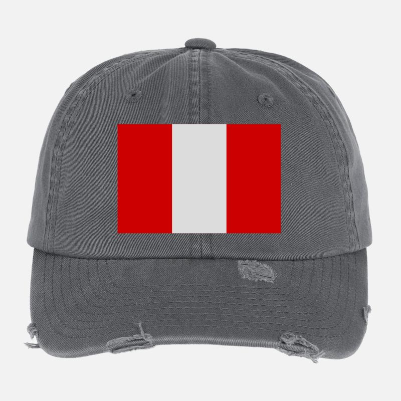 Pérou Casquette vintage effet usé Flexfit