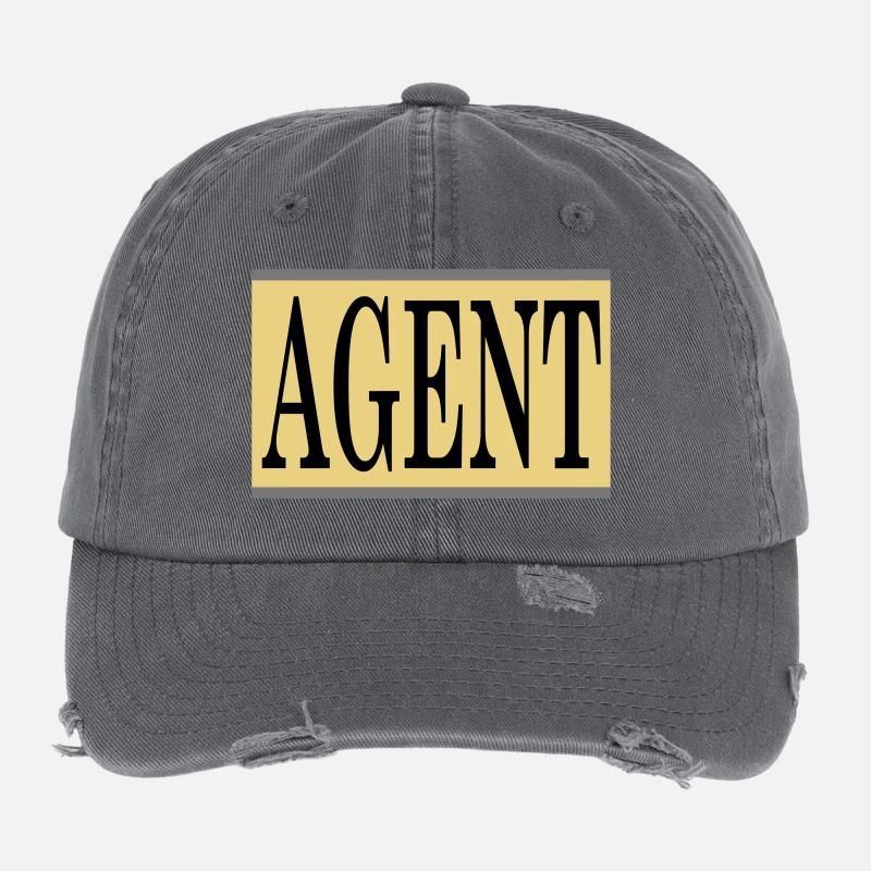 agent Casquette vintage effet usé Flexfit