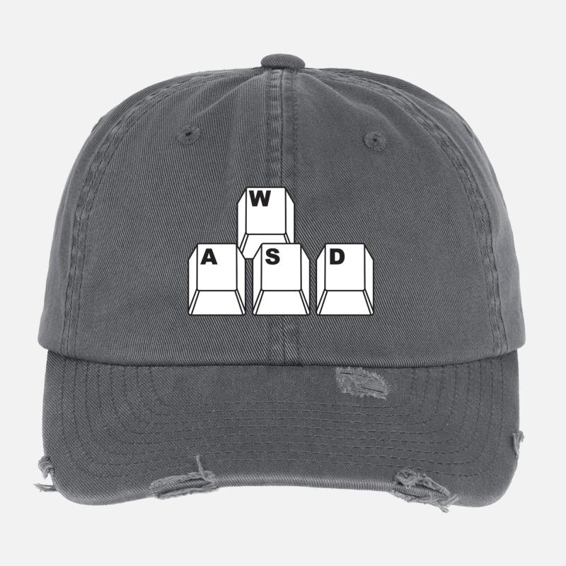 WASD Flexfit Vintage Destroyed Cap