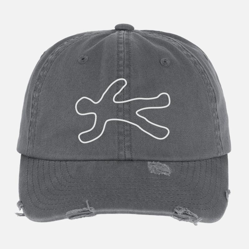 leiche_1 Flexfit Vintage Destroyed Cap