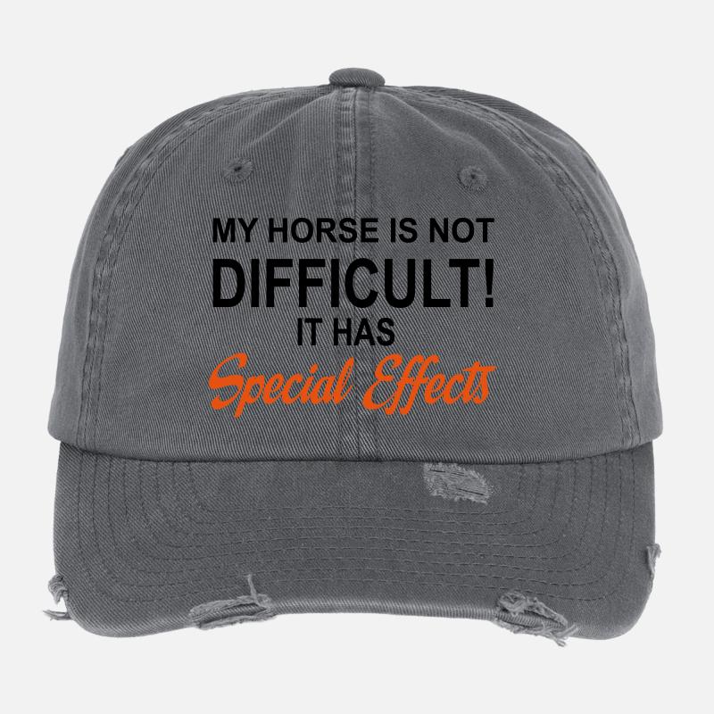 Cheval Casquette vintage effet usé Flexfit