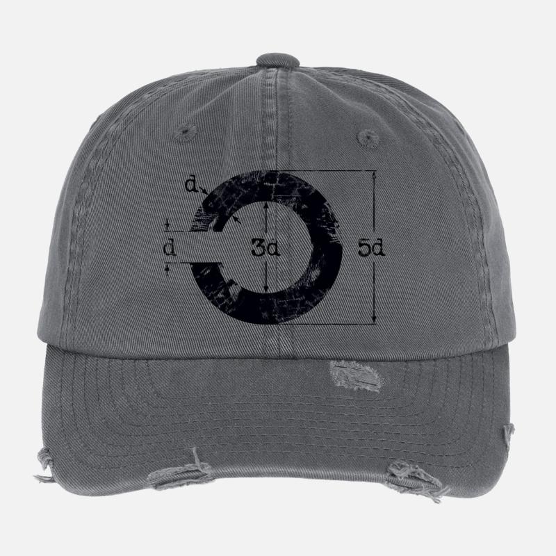 Landolt C Casquette vintage effet usé Flexfit