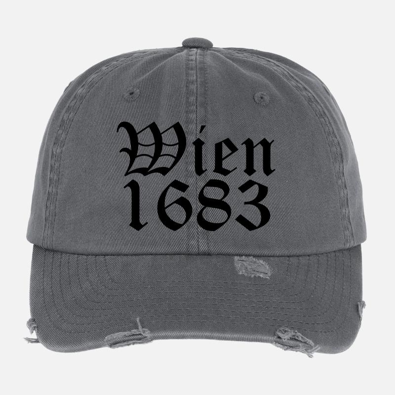 Wien 1683 Flexfit Vintage Destroyed Cap