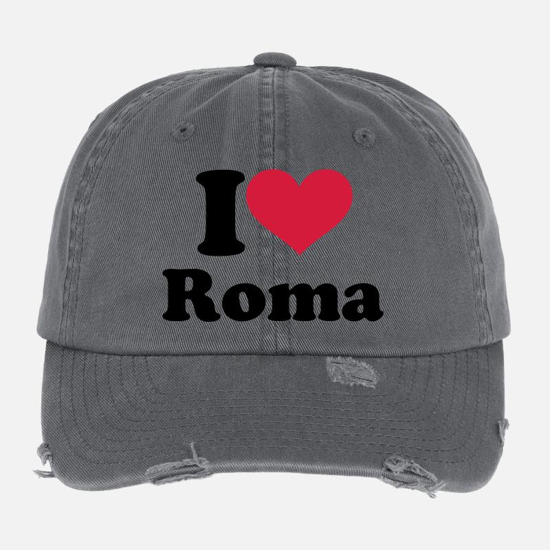 Rome Casquette vintage effet usé Flexfit