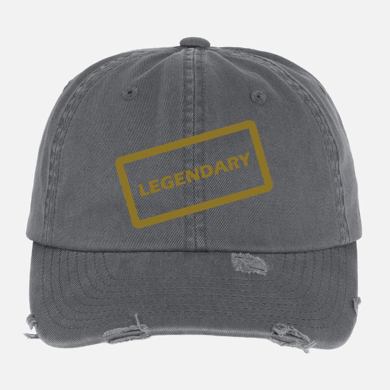 legendary Flexfit Vintage Destroyed Cap