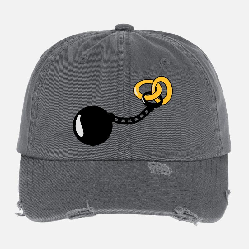 Wedding Rings Casquette vintage effet usé Flexfit