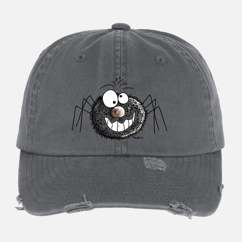 Arachnida Casquette vintage effet usé Flexfit