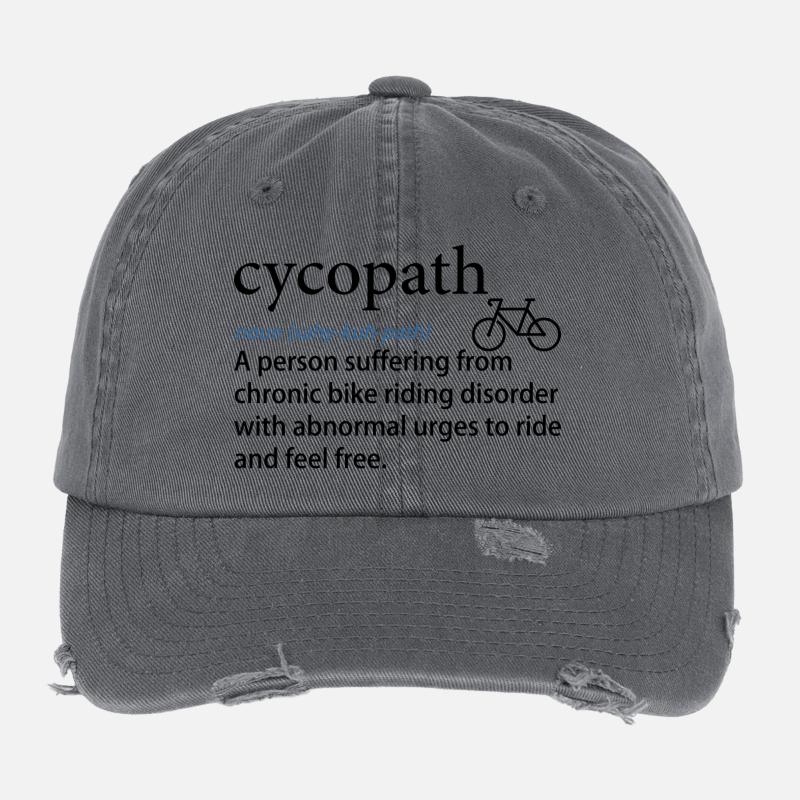 Noun Path phonetischer Druck Flexfit Vintage Destroyed Cap