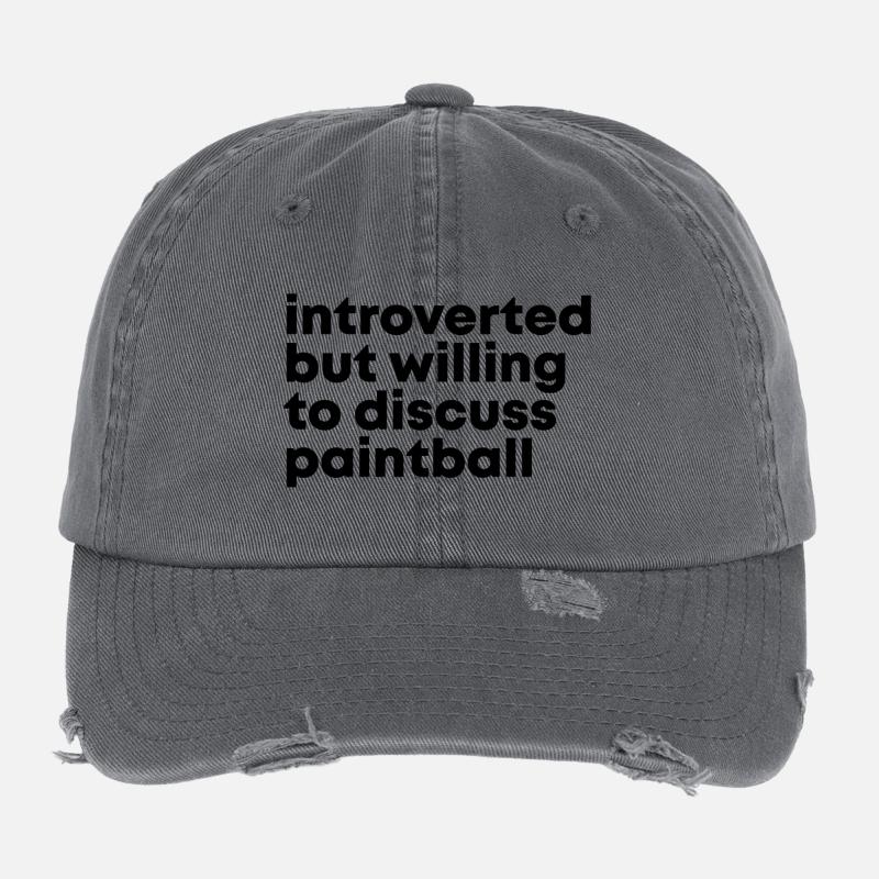 Paintball Flexfit Vintage Destroyed Cap