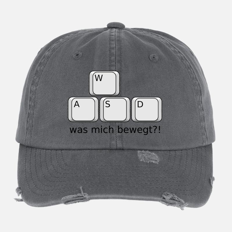 What Moves Me Flexfit Vintage Destroyed Cap