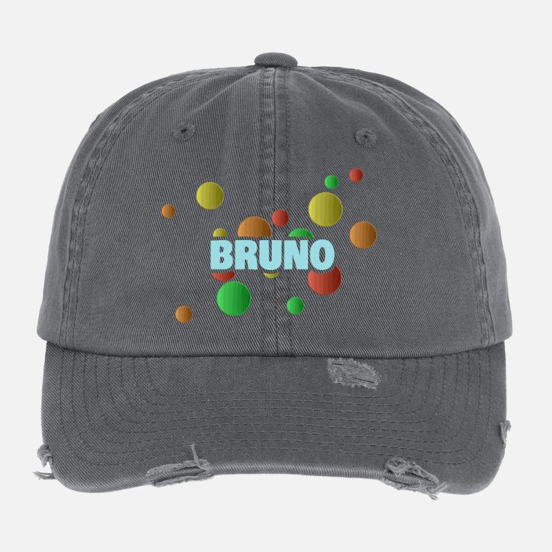 Bruno Casquette vintage effet usé Flexfit