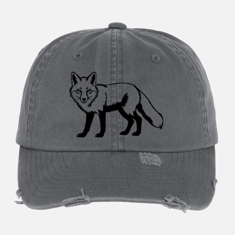 Fuchs Flexfit Vintage Destroyed Cap