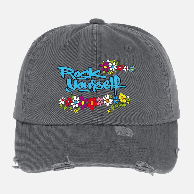 Balancez-vous Casquette vintage effet usé Flexfit