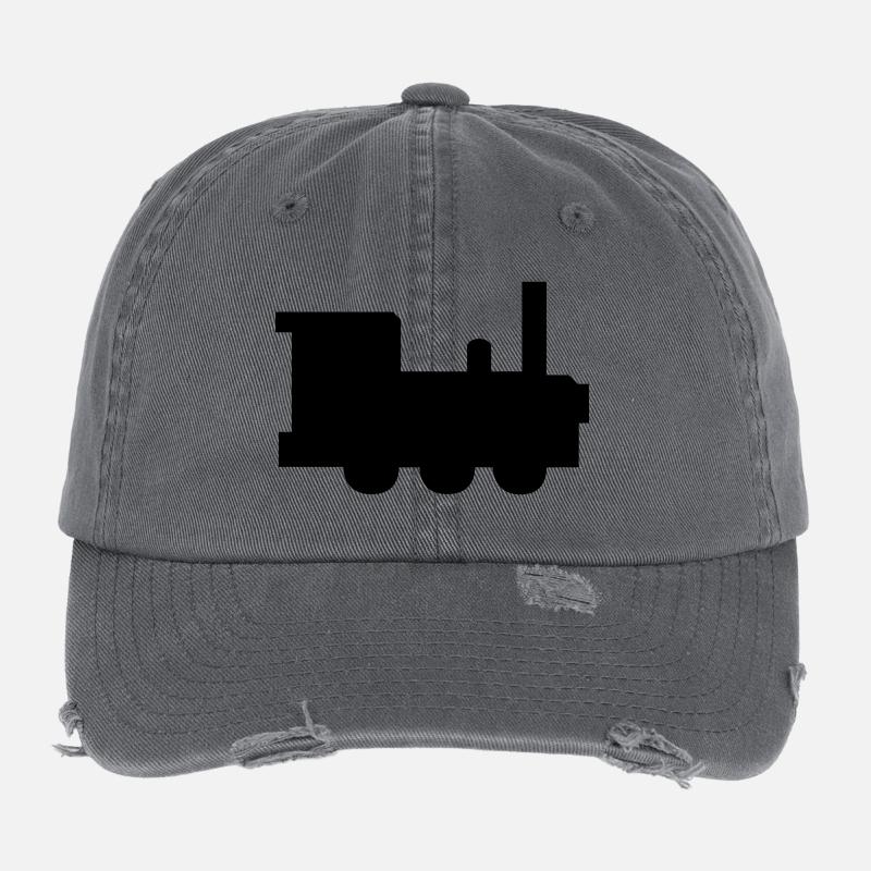 Lokomotive Flexfit Vintage Destroyed Cap