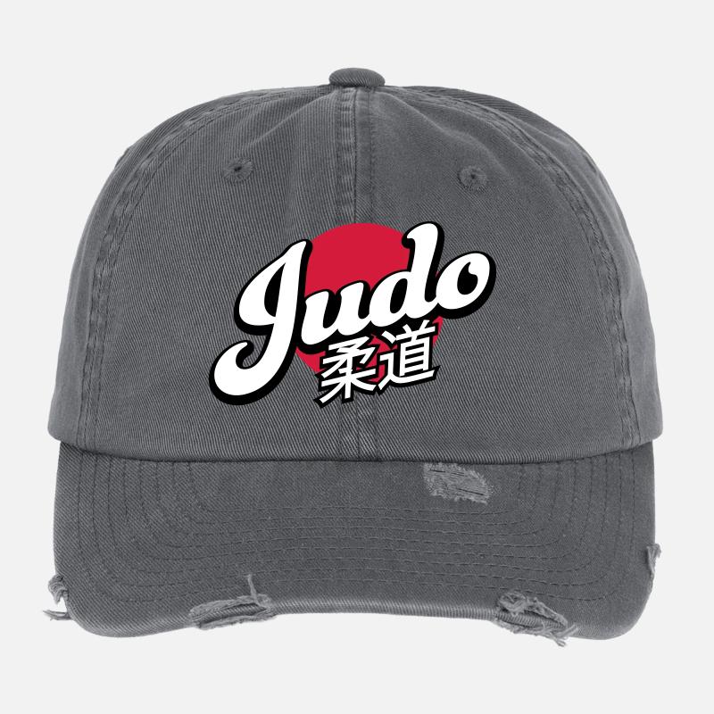 Judo Flexfit Vintage Destroyed Cap