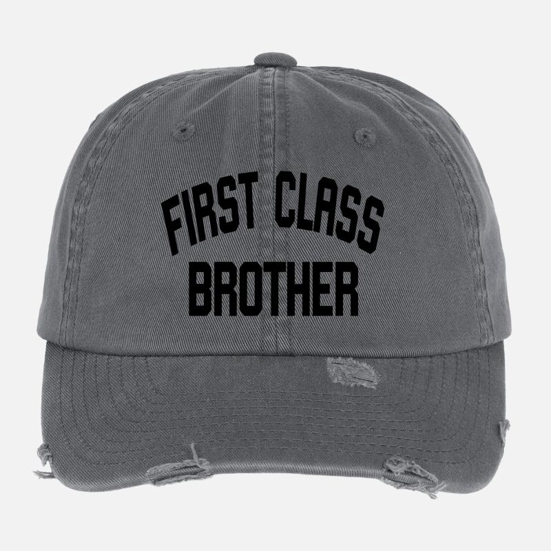 First Class Brother Flexfit Vintage Destroyed Cap