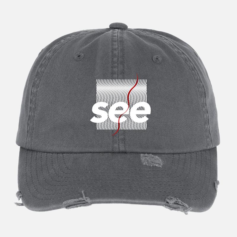 See Flexfit Vintage Destroyed Cap