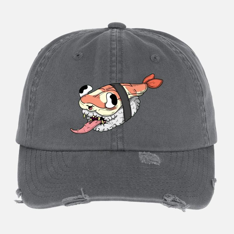 Sushi-Probe Flexfit Vintage Destroyed Cap