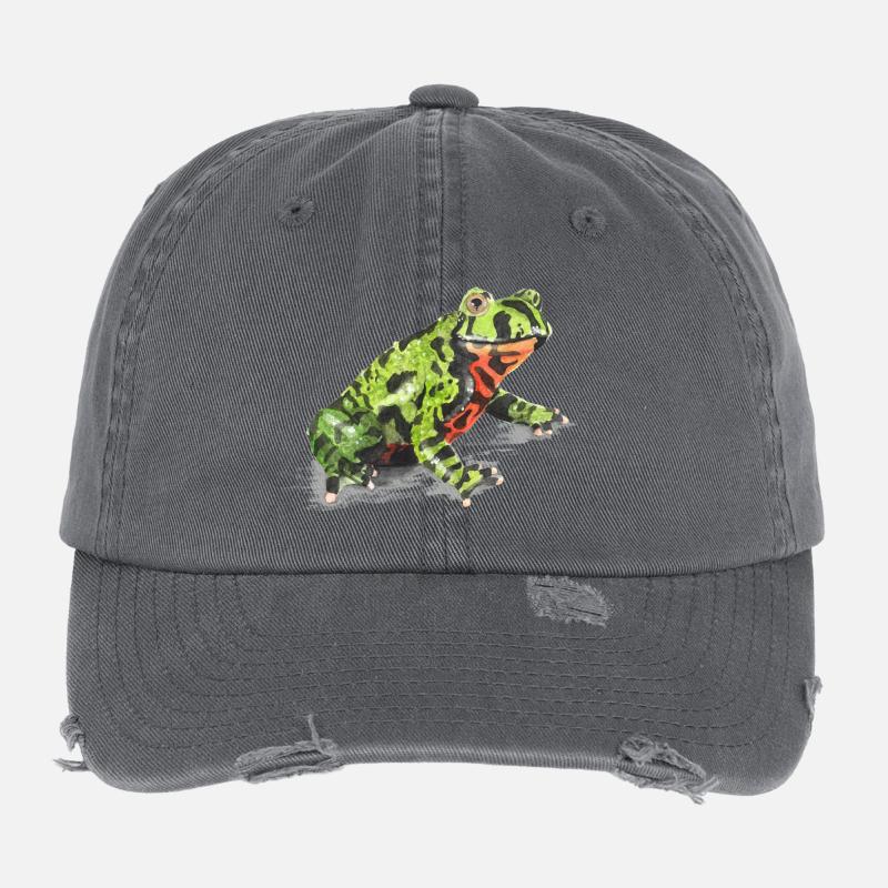 unke Flexfit Vintage Destroyed Cap