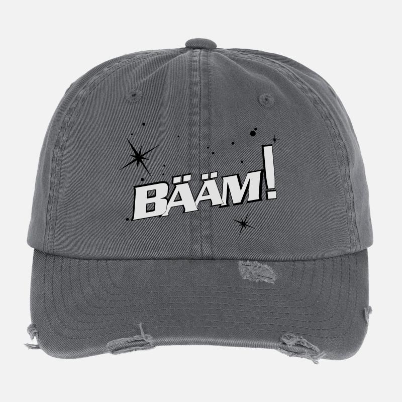 Superhero Flexfit Vintage Destroyed Cap