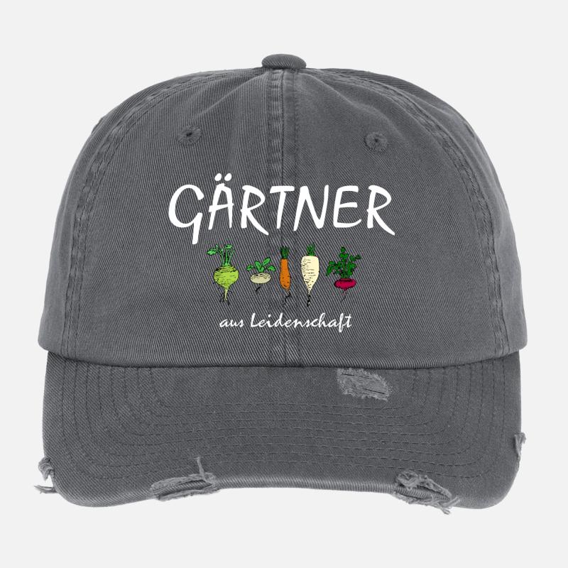 Gärtner aus Leidenschaft Flexfit Vintage Destroyed Cap
